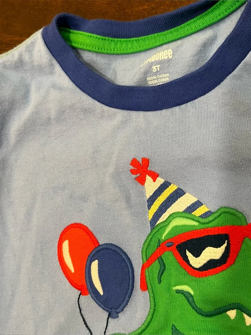 Gymboree dinosaur birthday T shirt